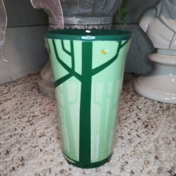 Disney Store Winnie The Pooh Watching A Bee Arts & Crafts Style Large Coffee Mug - Picture 2 of 8